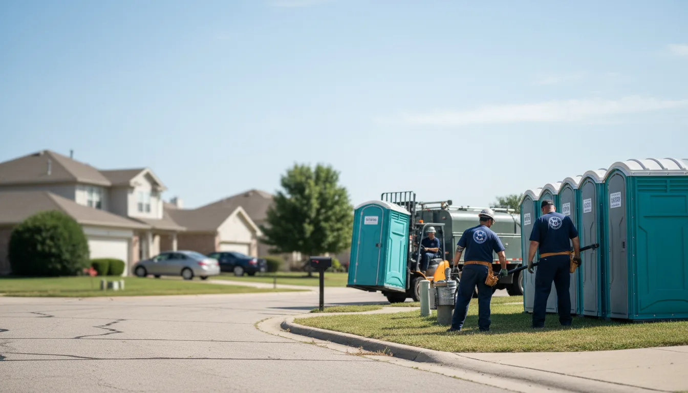 Porta Potty Rental in Jasper, MO near me